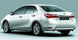 Toyota Corolla 2014 rear view